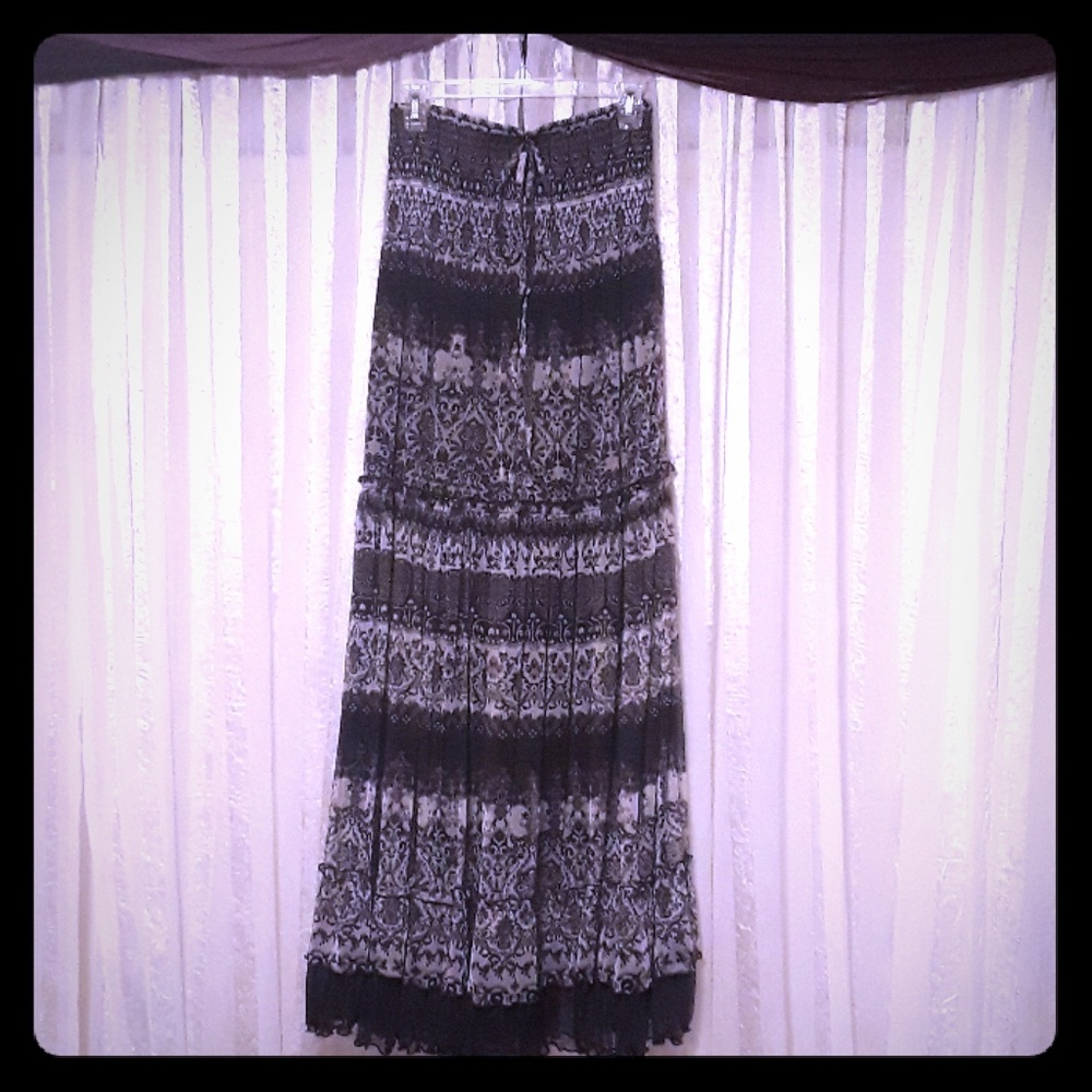 Lapis Strapless dress